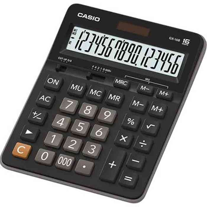Casio GX-16B 16 Digit Desktop Calculator